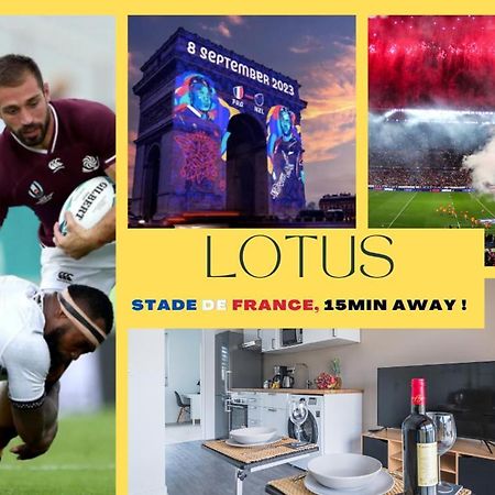 Le Lotus - Self Checkin - 20Min From Paris - Free Parking Around Drancy Exterior foto